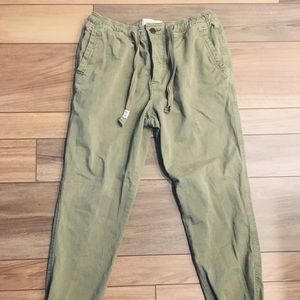 Abercrombie Khaki Jogger Pants